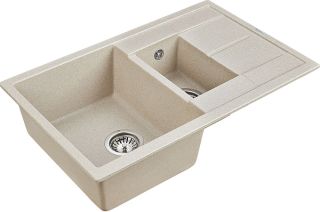 Мойка кухонная Paulmark Flugen PM237850-BE бежевый